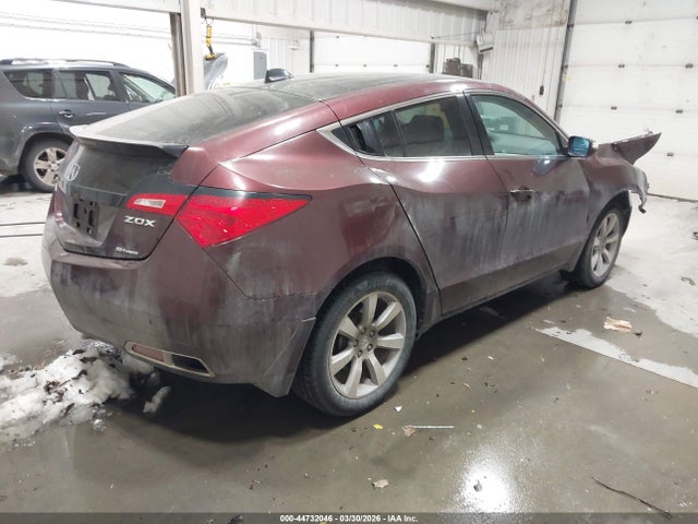 44732046 :رقم المزاد ، 2HNYB1H4XAH500863 vin ، 2010 Acura Zdx مزاد بيع