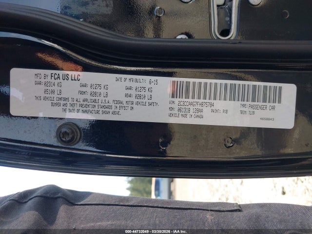2015 CHRYSLER 300 2C3CCAAG7FH875784 Photo 8