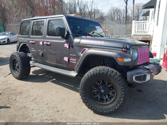 Продажа на аукционе авто 2019 Jeep Wrangler Unlimited Sahara 4x4, vin: 1C4HJXEG8KW527878, номер лота: 44732113