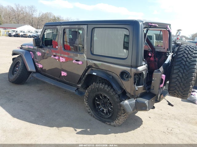 Продажа на аукционе авто 2019 Jeep Wrangler Unlimited Sahara 4x4, vin: 1C4HJXEG8KW527878, номер лота: 44732113