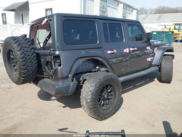 Продажа на аукционе авто 2019 Jeep Wrangler Unlimited Sahara 4x4, vin: 1C4HJXEG8KW527878, номер лота: 44732113