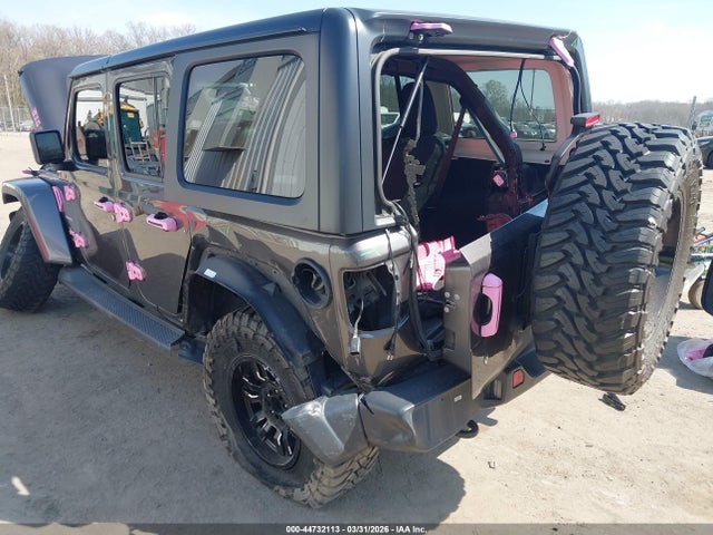 Продажа на аукционе авто 2019 Jeep Wrangler Unlimited Sahara 4x4, vin: 1C4HJXEG8KW527878, номер лота: 44732113