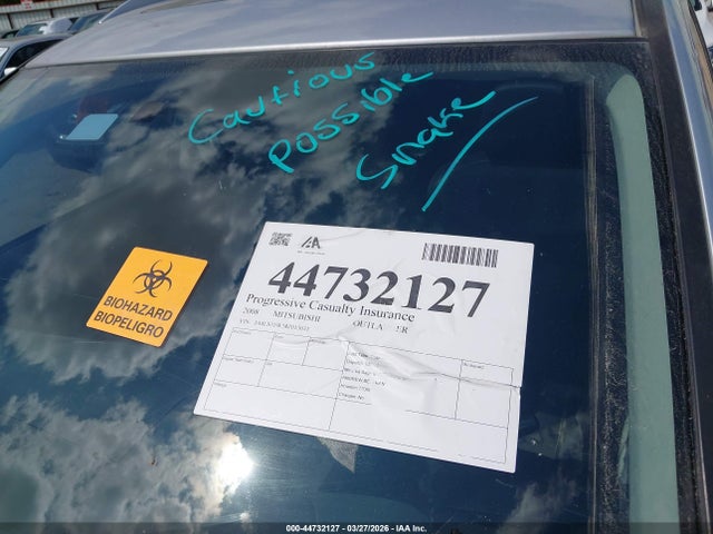 Продаж на аукціоні авто 2008 Mitsubishi Outlander Se, vin: JA4LS31W38Z013631, номер лоту: 44732127