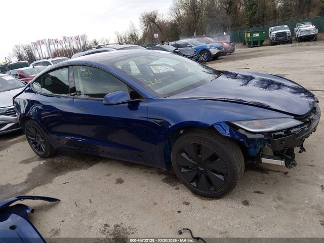 44732128 :رقم المزاد ، 5YJ3E1EA7SF039596 vin ، 2025 Tesla Model 3 Long Range Rear-wheel Drive/standard Rear-wheel Drive مزاد بيع