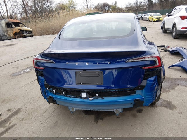 44732128 :رقم المزاد ، 5YJ3E1EA7SF039596 vin ، 2025 Tesla Model 3 Long Range Rear-wheel Drive/standard Rear-wheel Drive مزاد بيع