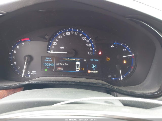44732152 :رقم المزاد ، 1G6AX5SX5F0133811 vin ، 2015 Cadillac Cts Luxury مزاد بيع