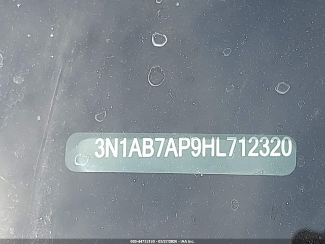 3N1AB7AP9HL712320 Nissan SENTRA SV