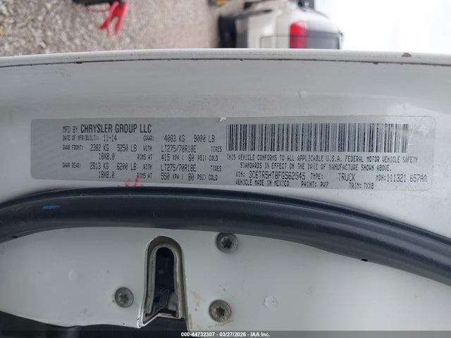 Продаж на аукціоні авто 2015 Ram 2500 Tradesman, vin: 3C6TR5HT8FG562545, номер лоту: 44732307