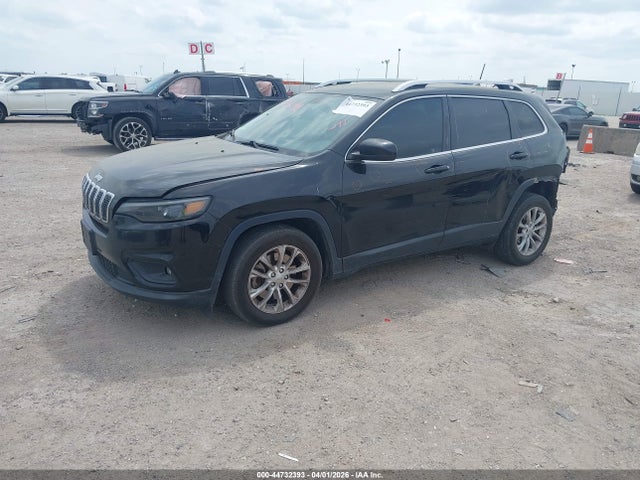 2019 Jeep Cherokee Latitude Fwd მანქანა იყიდება აუქციონზე, vin: 1C4PJLCB7KD286371, აუქციონის ნომერი: 44732393