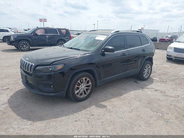2019 Jeep Cherokee Latitude Fwd მანქანა იყიდება აუქციონზე, vin: 1C4PJLCB7KD286371, აუქციონის ნომერი: 44732393