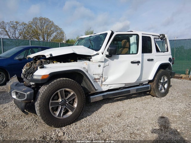 Продажа на аукционе авто 2021 Jeep Wrangler Unlimited Sahara 4x4, vin: 1C4HJXEN5MW688142, номер лота: 44732481
