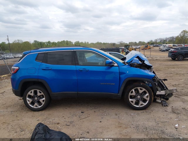 44732488 :رقم المزاد ، 3C4NJDCB6MT511289 vin ، 2021 Jeep Compass Limited 4x4 مزاد بيع