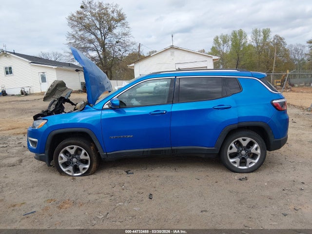 44732488 :رقم المزاد ، 3C4NJDCB6MT511289 vin ، 2021 Jeep Compass Limited 4x4 مزاد بيع