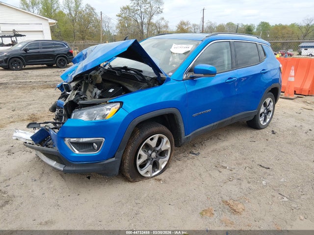 44732488 :رقم المزاد ، 3C4NJDCB6MT511289 vin ، 2021 Jeep Compass Limited 4x4 مزاد بيع