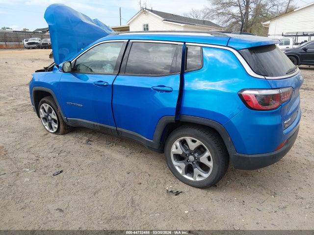 44732488 :رقم المزاد ، 3C4NJDCB6MT511289 vin ، 2021 Jeep Compass Limited 4x4 مزاد بيع
