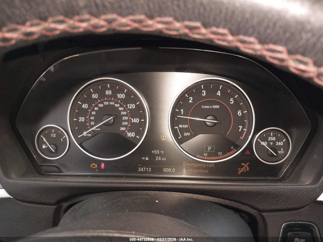 2018 Bmw 330i Xdrive მანქანა იყიდება აუქციონზე, vin: WBA8D9C53JA615587, აუქციონის ნომერი: 44732556