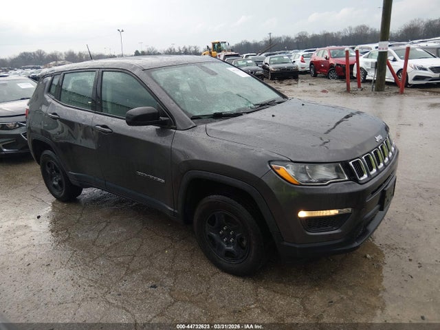 2019 Jeep Compass Sport 4x4 მანქანა იყიდება აუქციონზე, vin: 3C4NJDAB0KT794031, აუქციონის ნომერი: 44732623