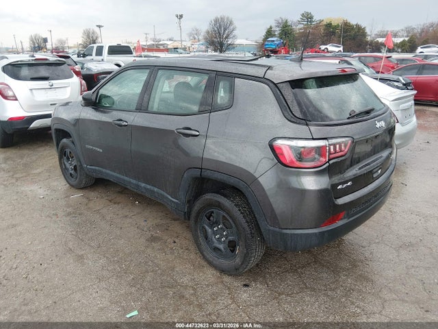 Aukcja sprzedaży 2019 Jeep Compass Sport 4x4, vin: 3C4NJDAB0KT794031, numer aukcji: 44732623