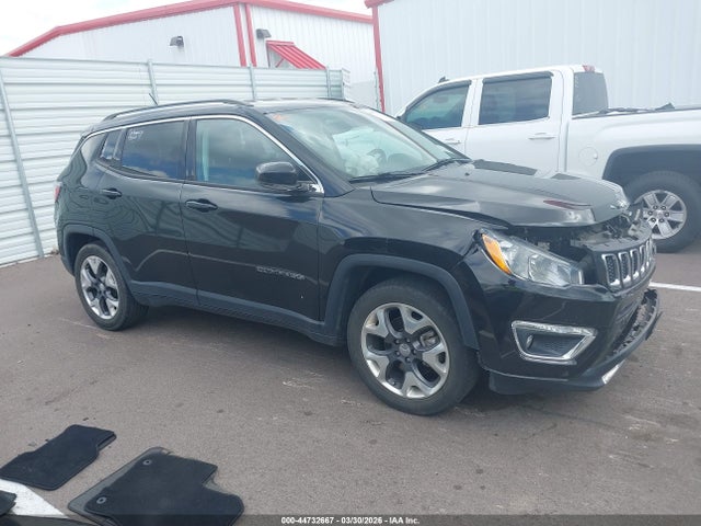 44732667 :رقم المزاد ، 3C4NJCCB0LT200854 vin ، 2020 Jeep Compass Limited Fwd مزاد بيع