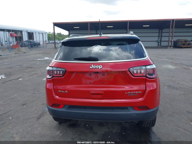 44732672 :رقم المزاد ، 3C4NJDCB2JT163664 vin ، 2018 Jeep Compass Limited 4x4 مزاد بيع
