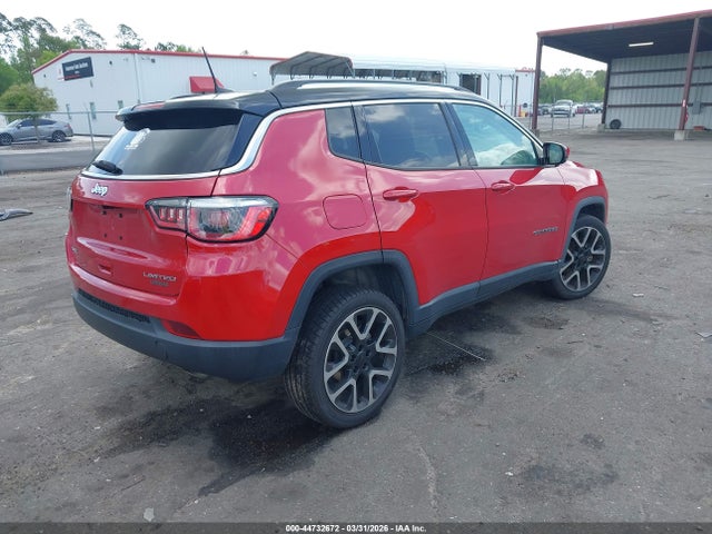 44732672 :رقم المزاد ، 3C4NJDCB2JT163664 vin ، 2018 Jeep Compass Limited 4x4 مزاد بيع