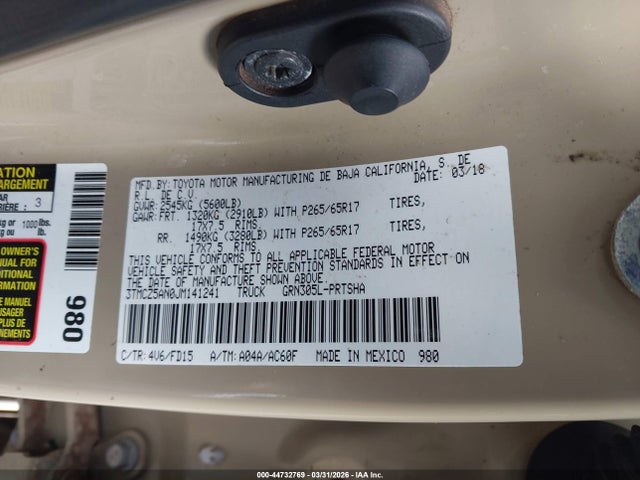 3TMCZ5AN0JM141241 Toyota Tacoma Trd Sport