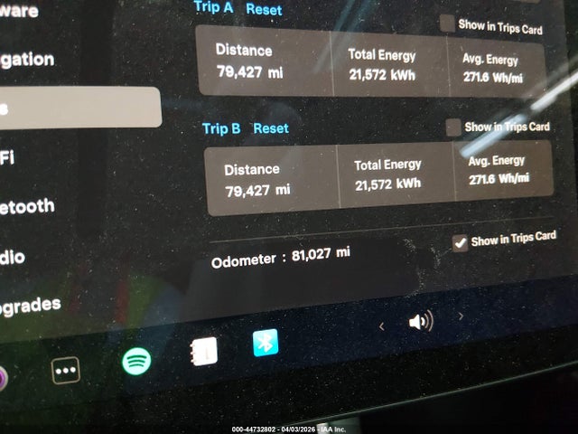 44732802 :رقم المزاد ، 5YJ3E1EBXKF530477 vin ، 2019 Tesla Model 3 Long Range/performance مزاد بيع