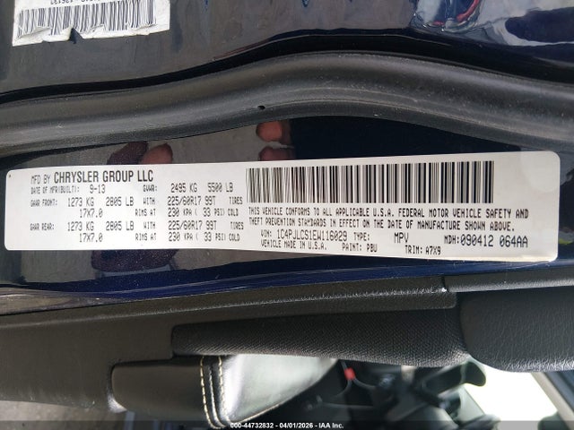 2014 JEEP CHEROKEE 1C4PJLCS1EW116029 Photo 8