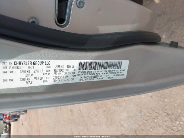 2013 DODGE JOURNEY 3C4PDCBB9DT668620 Photo 8