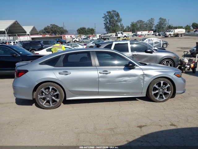 Auction sale of the 2025 Honda Civic Hybrid Sport/sport Touring, vin: 2HGFE4F87SH301610, lot number: 44732860
