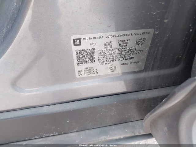 3GKALVEX5KL148489 GMC Terrain Slt