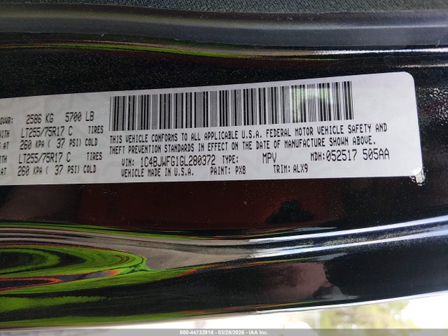 2016 JEEP WRANGLER UNLIMITED 1C4BJWFG1GL280372 Photo 8