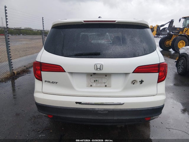 5FNYF5H69GB038619 Honda Pilot Ex-l