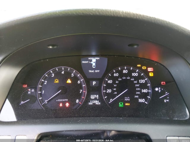 Продаж на аукціоні авто 2012 Lexus Ls 460 L, vin: JTHGL5EF7C5046009, номер лоту: 44732979