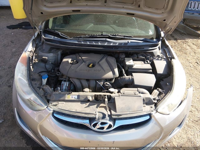 2013 Hyundai Elantra Gls მანქანა იყიდება აუქციონზე, vin: 5NPDH4AE9DH417430, აუქციონის ნომერი: 44732986
