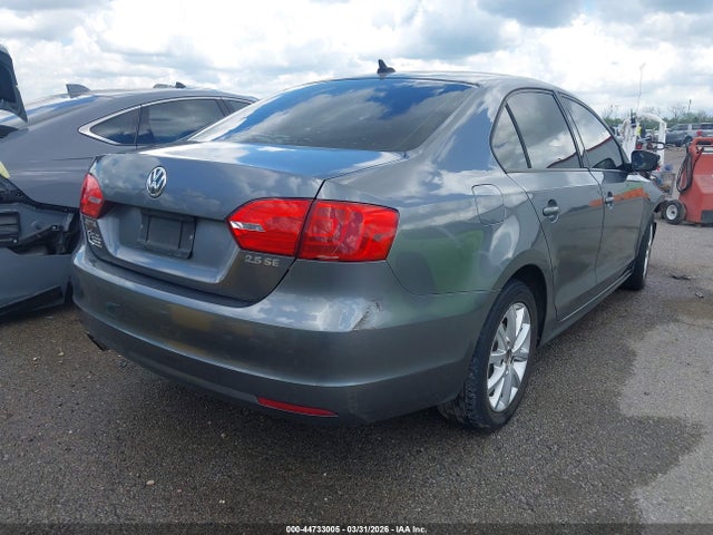 Продажа на аукционе авто 2012 Volkswagen Jetta 2.5l Se, vin: 3VWDX7AJ5CM308406, номер лота: 44733005