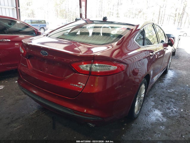 2013 Ford Fusion Hybrid Se მანქანა იყიდება აუქციონზე, vin: 3FA6P0LU0DR338417, აუქციონის ნომერი: 44733058