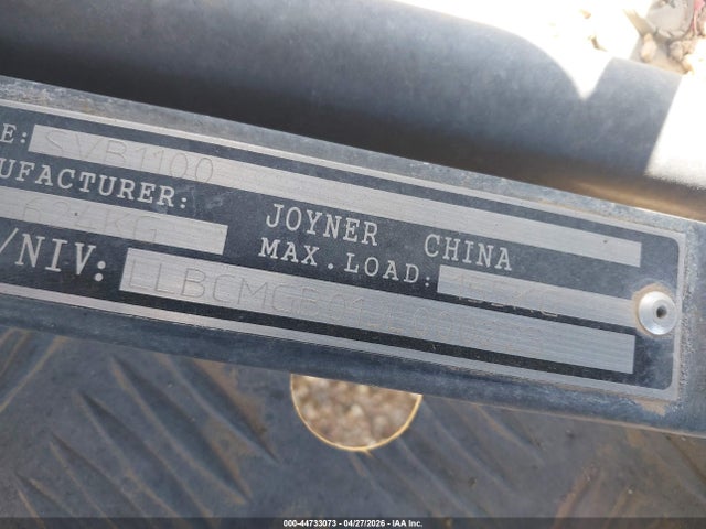 LLBCMGB01JL000223 Joyner Buggy