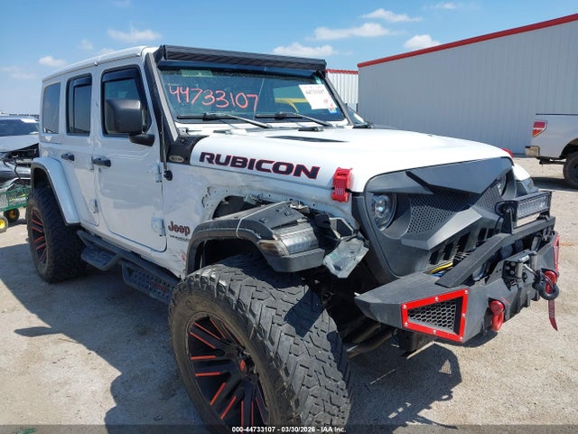 Продажа на аукционе авто 2020 Jeep Wrangler Unlimited Rubicon 4x4, vin: 1C4HJXFN7LW350335, номер лота: 44733107
