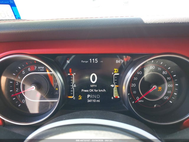 Продажа на аукционе авто 2020 Jeep Wrangler Unlimited Rubicon 4x4, vin: 1C4HJXFN7LW350335, номер лота: 44733107