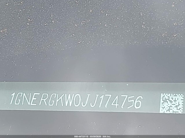 Aukcja sprzedaży 2018 Chevrolet Traverse 1lt, vin: 1GNERGKW0JJ174756, numer aukcji: 44733115