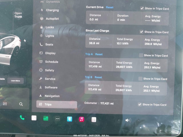 Auction sale of the 2021 Tesla Model 3 Long Range Dual Motor All-wheel Drive, vin: 5YJ3E1EB4MF981438, lot number: 44733161