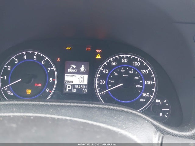 Aukcja sprzedaży 2013 Infiniti G37x, vin: JN1CV6AR3DM757829, numer aukcji: 44733213