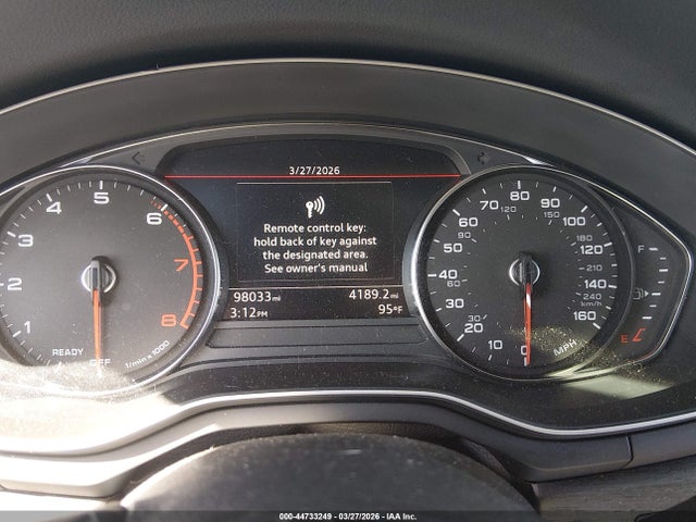 Продажа на аукционе авто 2018 Audi A4 2.0t Ultra Premium, vin: WAUKMAF41JN012110, номер лота: 44733249
