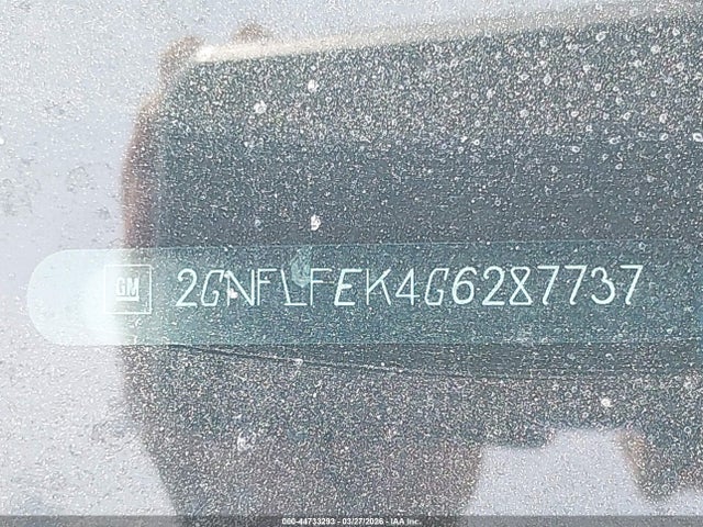 2GNFLFEK4G6287737 Chevrolet EQUINOX LT