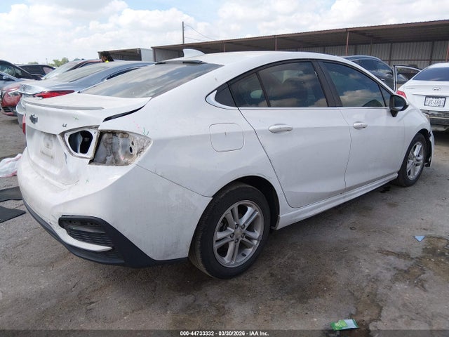 2018 Chevrolet Cruze Lt Auto მანქანა იყიდება აუქციონზე, vin: 1G1BE5SM9J7162797, აუქციონის ნომერი: 44733332