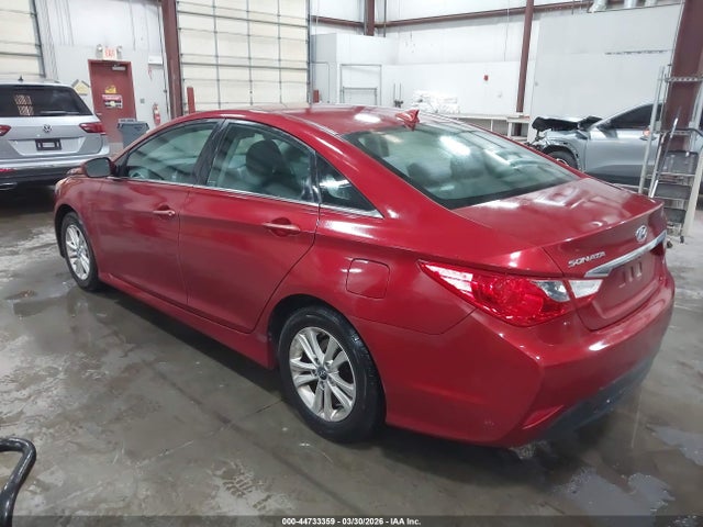 2014 Hyundai Sonata Gls მანქანა იყიდება აუქციონზე, vin: 5NPEB4AC4EH933751, აუქციონის ნომერი: 44733359