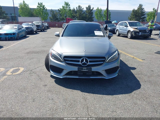 44733401 :رقم المزاد ، 55SWF4KB9FU012591 vin ، 2015 Mercedes-benz C 300 Sport 4matic مزاد بيع
