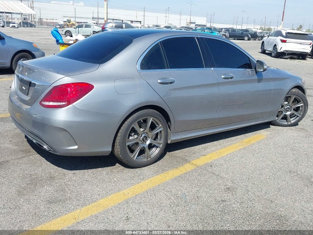 44733401 :رقم المزاد ، 55SWF4KB9FU012591 vin ، 2015 Mercedes-benz C 300 Sport 4matic مزاد بيع