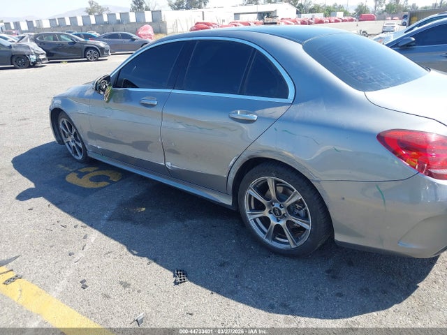 44733401 :رقم المزاد ، 55SWF4KB9FU012591 vin ، 2015 Mercedes-benz C 300 Sport 4matic مزاد بيع